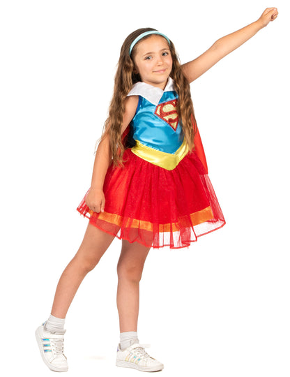 Costum pentru fete Supergirl DC Super Hero pentru fete