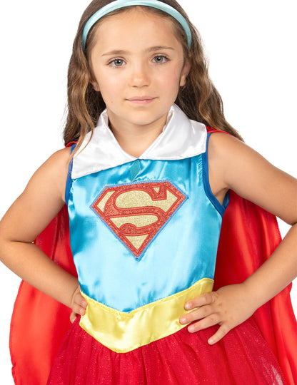Costum pentru fete Supergirl DC Super Hero pentru fete