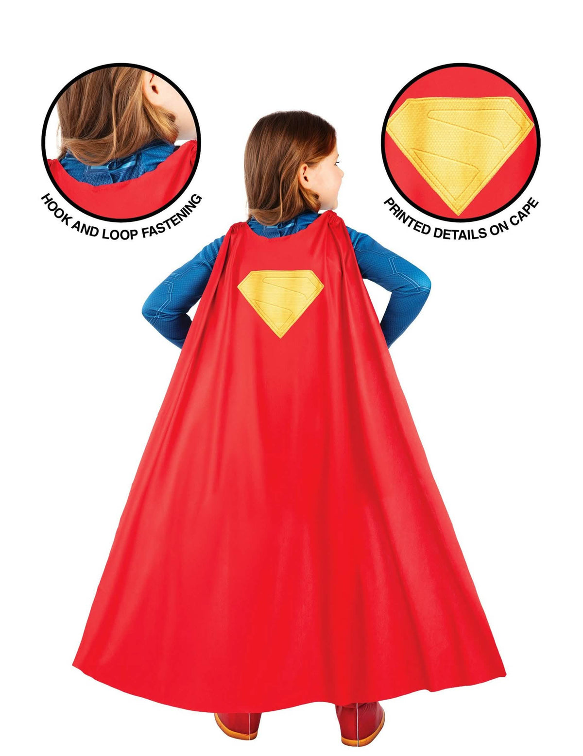 Déguisement Supergirl™ luxe enfant