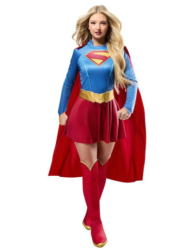 Déguisement Supergirl luxe femme