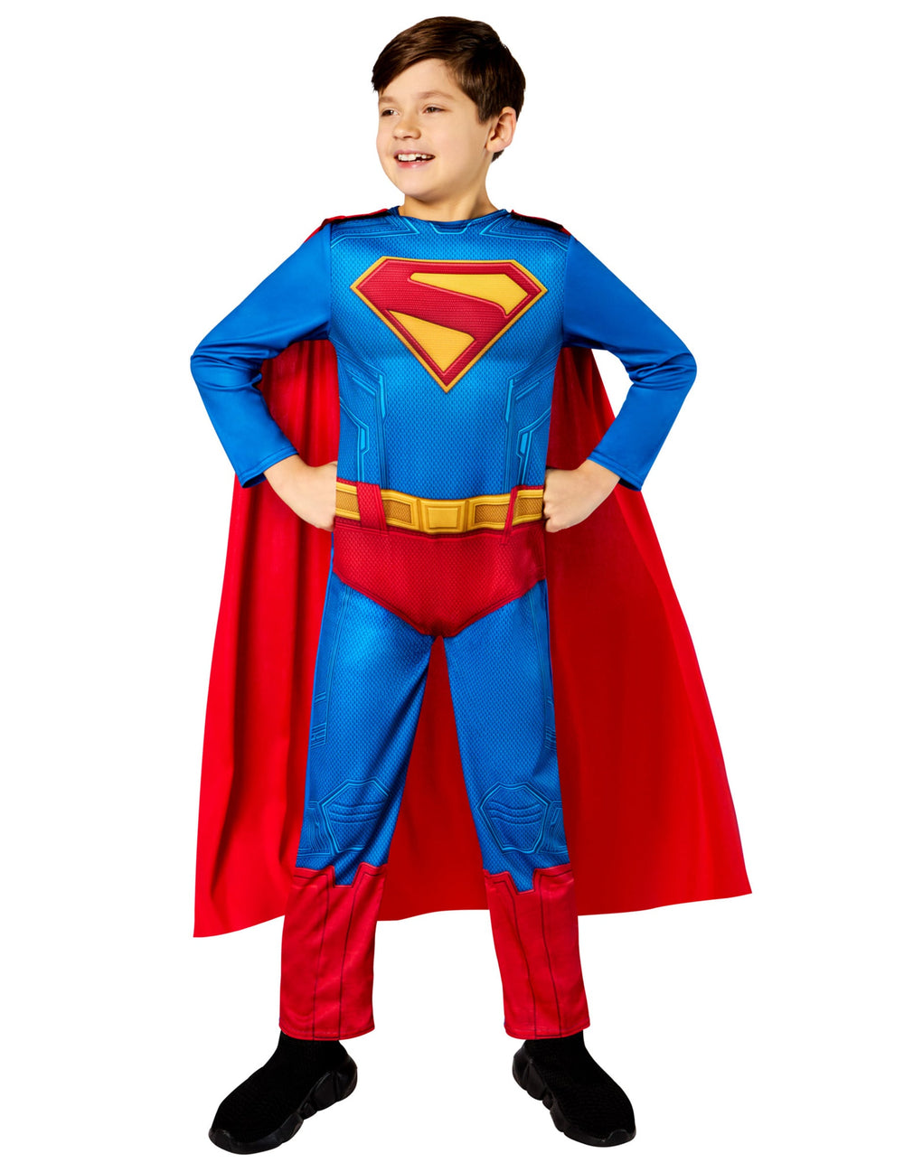 Vue de trois-quarts du déguisement Superman Classique