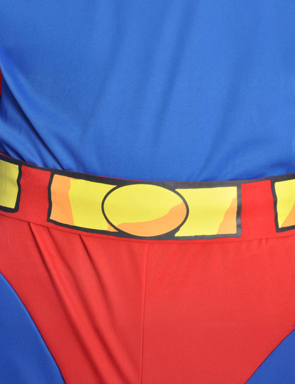 Détail de la ceinture du déguisement de Superman DC Comics™