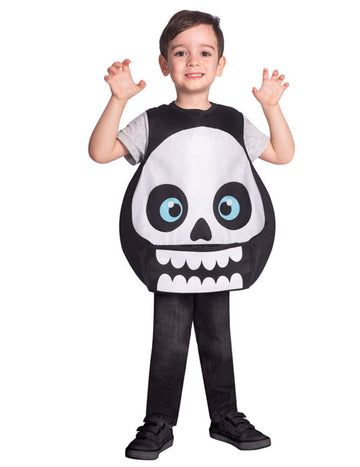 Costum de ascundere a scheletului pentru copii