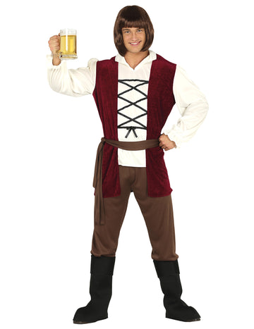 Costum de tavernă medievală pentru bărbați