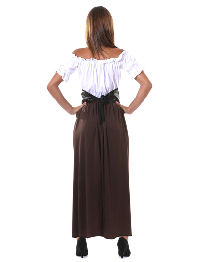 Costum de tavernière feminin médieval
