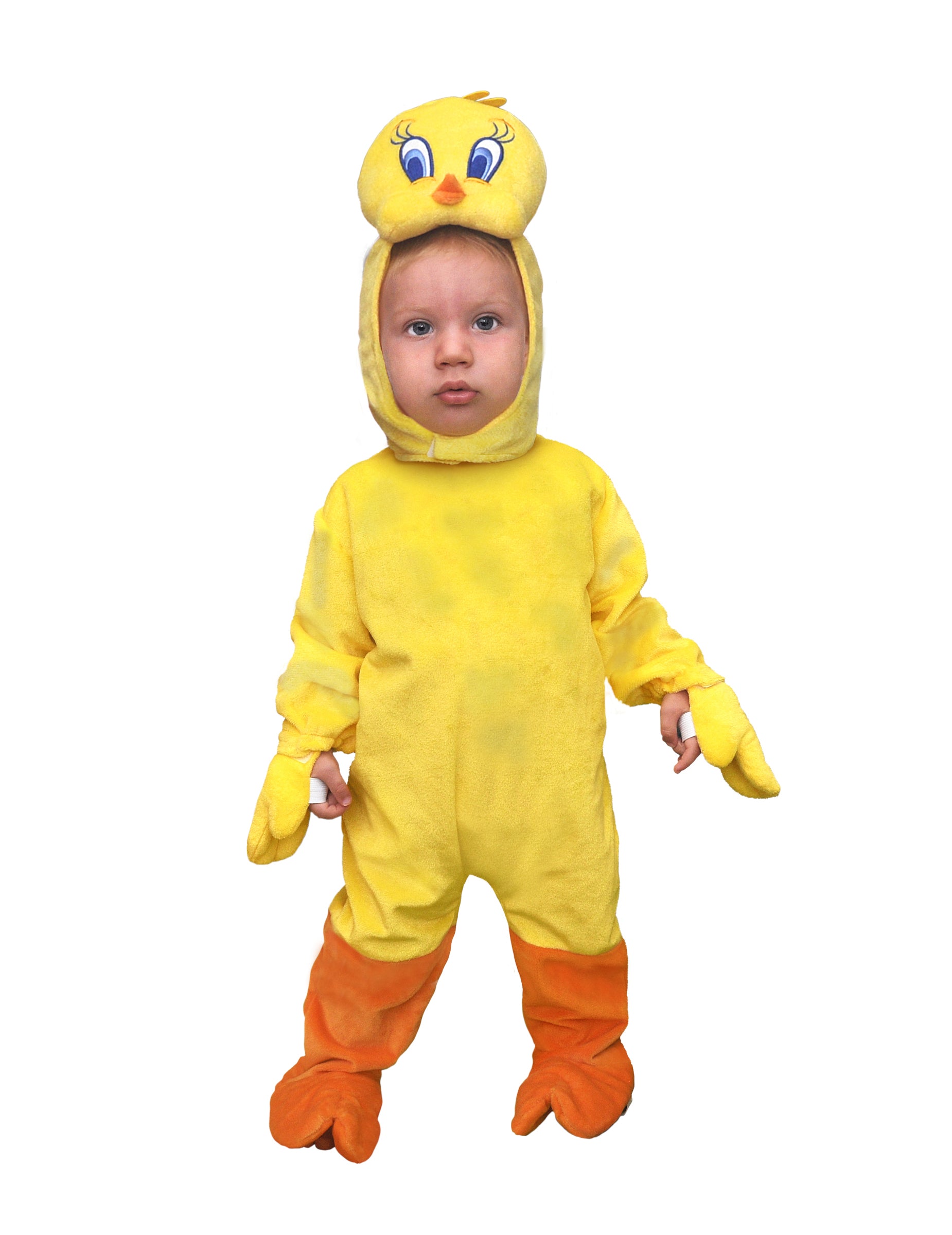 Déguisement Titi pour bébé jaune et orange