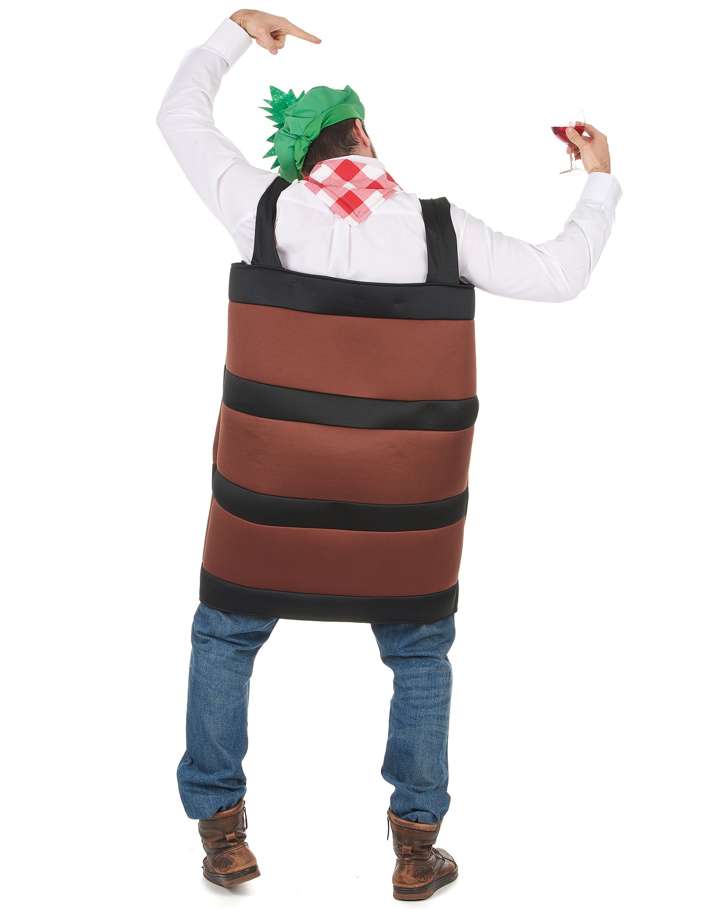Costum pentru butoi de vin pentru adulți