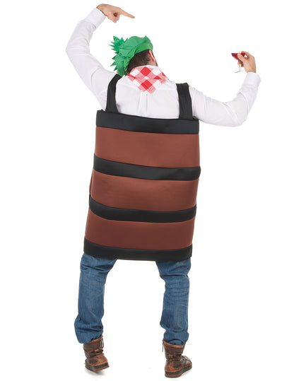 Costum pentru butoi de vin pentru adulți