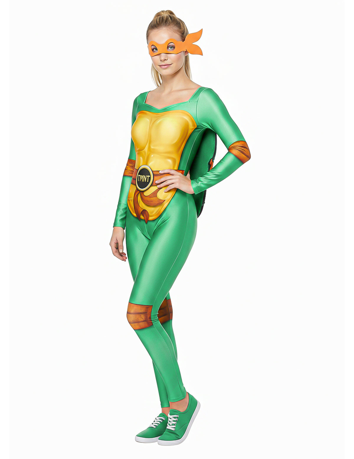 Costum de Țestoasele Ninja™ cu 4 măști pentru femeie