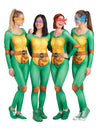 Costum de Țestoasele Ninja™ cu 4 măști pentru femeie