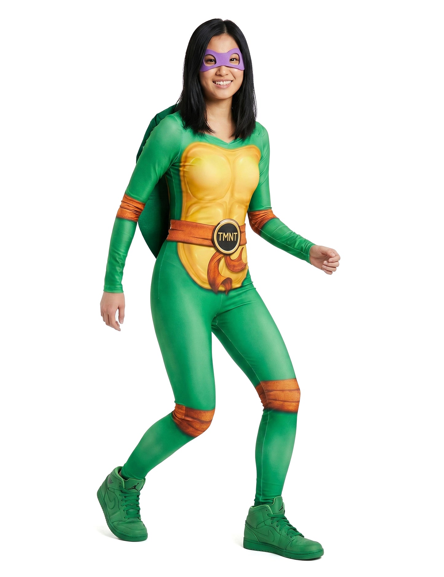 Costum de Țestoasele Ninja™ cu 4 măști pentru femeie