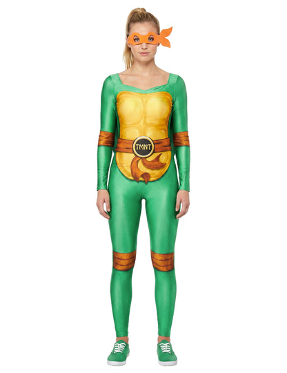 Costum de Țestoasele Ninja™ cu 4 măști pentru femeie