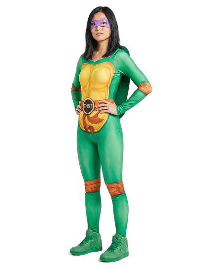 Costum de Țestoasele Ninja™ cu 4 măști pentru femeie