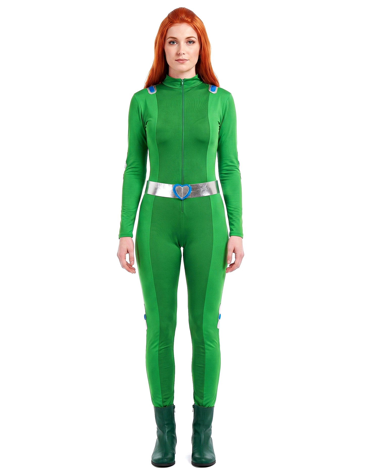 Déguisement Totally Spies™ vert Sam femme