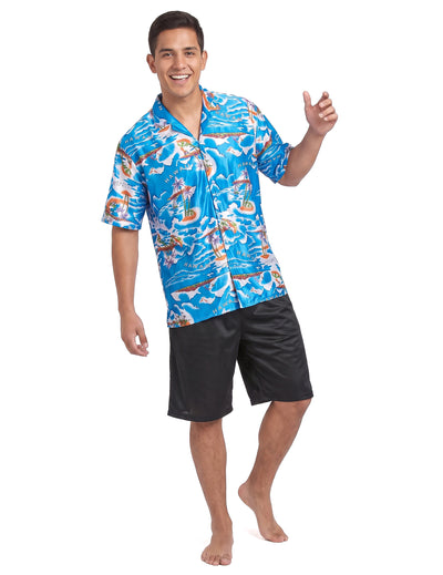 Om deghizat turistic hawaian