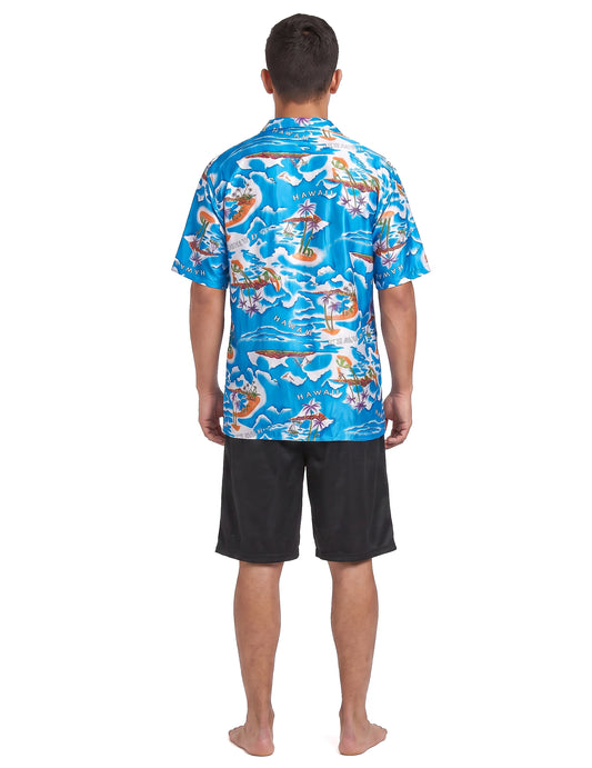 Om deghizat turistic hawaian