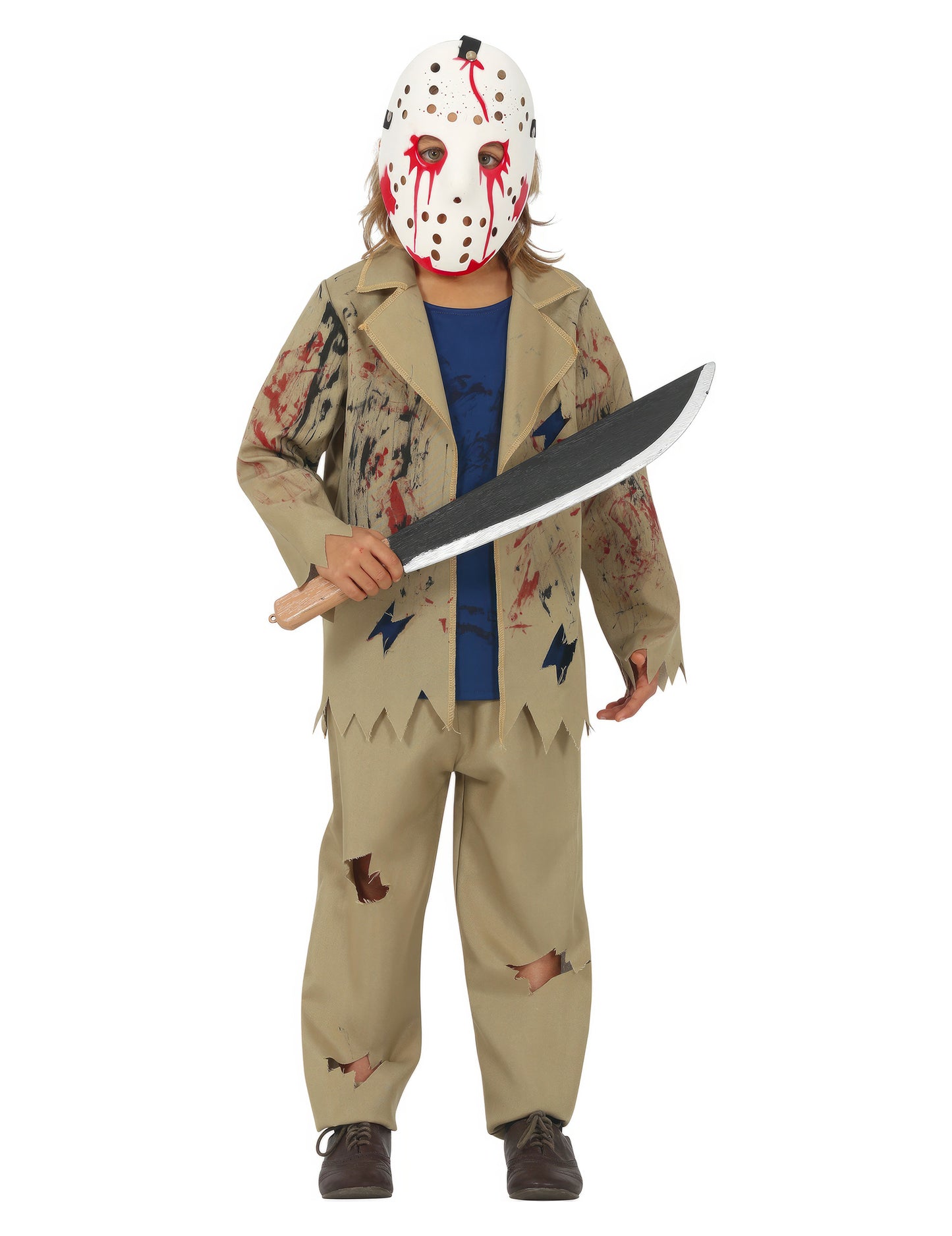 Costum ucigaș cu un băiat machete