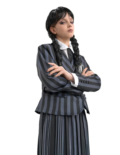 Costum Uniformă Mercredi Addams Wednesday™ pentru copii 
