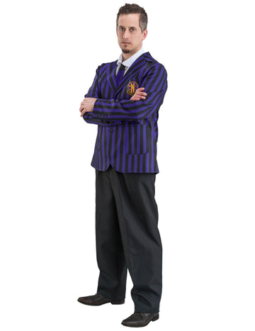 Costum uniformă școlară Nevermore Wednesday™ bărbat 