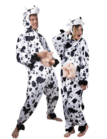 Costum de vacă pentru adulți 