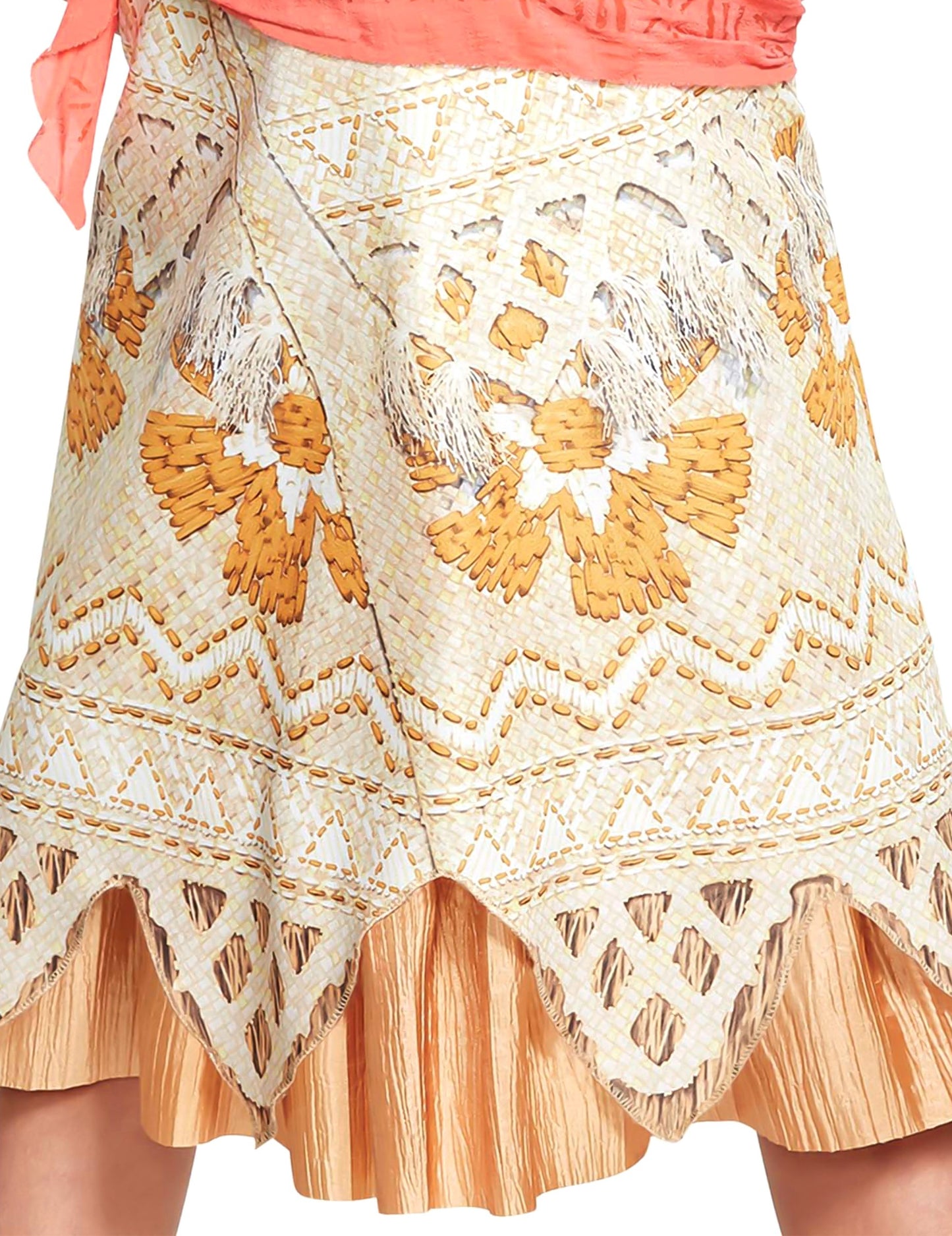 Costum de fată vaiana de lux