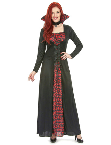 Costum elegant de femeie vampir