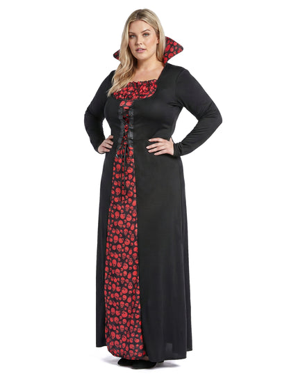 Costum elegant de vampiri dimensiunea femeii mari