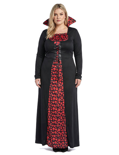 Costum elegant de vampiri dimensiunea femeii mari