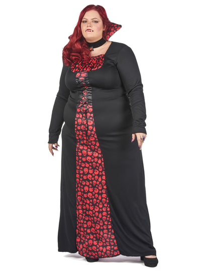 Costum elegant de vampiri dimensiunea femeii mari