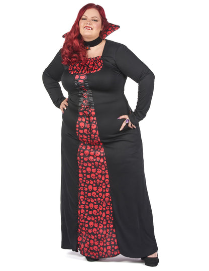 Costum elegant de vampiri dimensiunea femeii mari