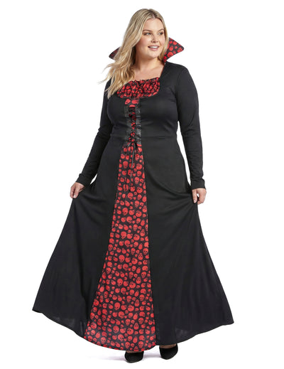 Costum elegant de vampiri dimensiunea femeii mari
