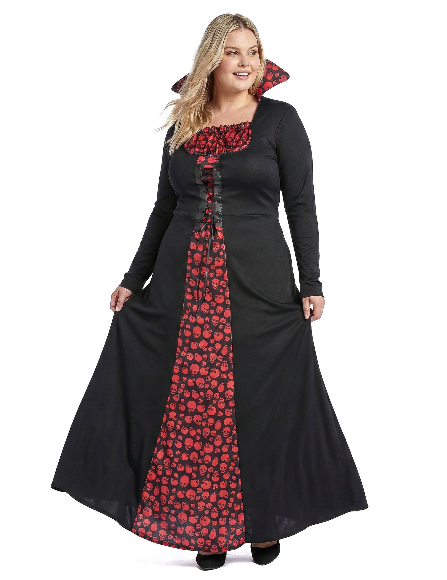Costum de cuplu mărime mare vampir Halloween adult