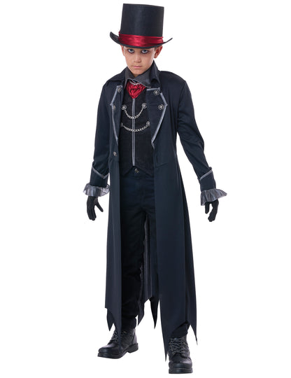 Costum de băiat de lux vampir gotic
