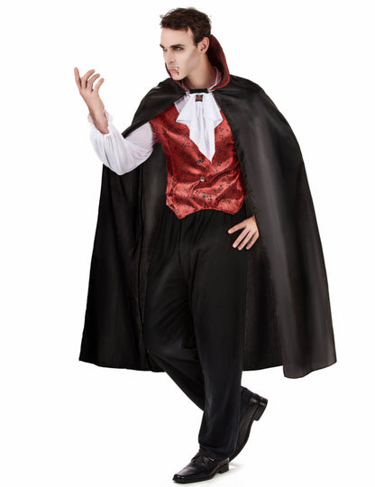 Deghizarea vampirilor roșii pentru bărbați de Halloween