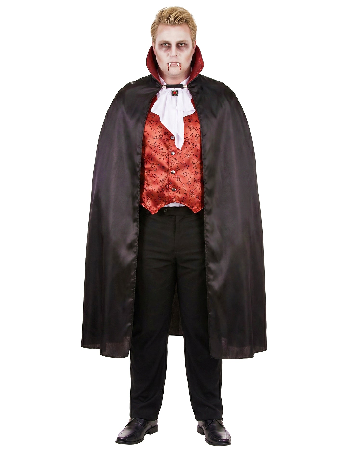 Deghizarea vampirilor roșii pentru bărbați de Halloween