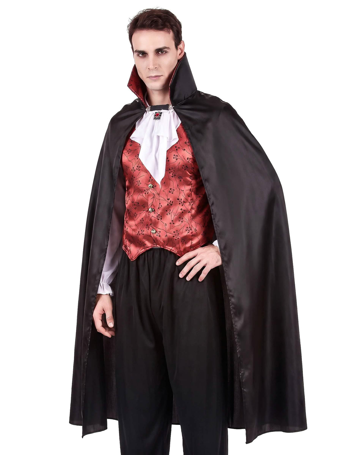 Deghizarea vampirilor roșii pentru bărbați de Halloween