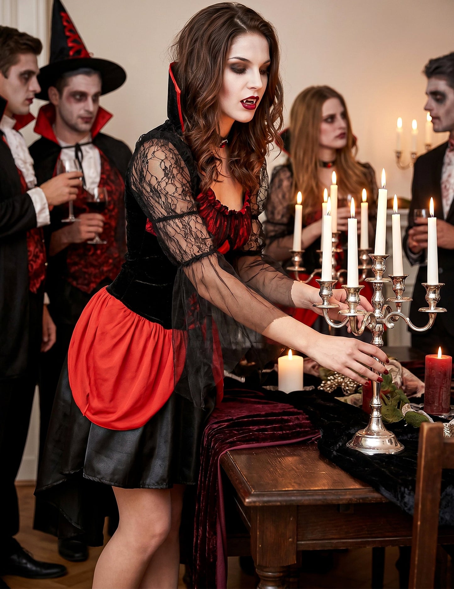Sexy Red Vampire deghizare