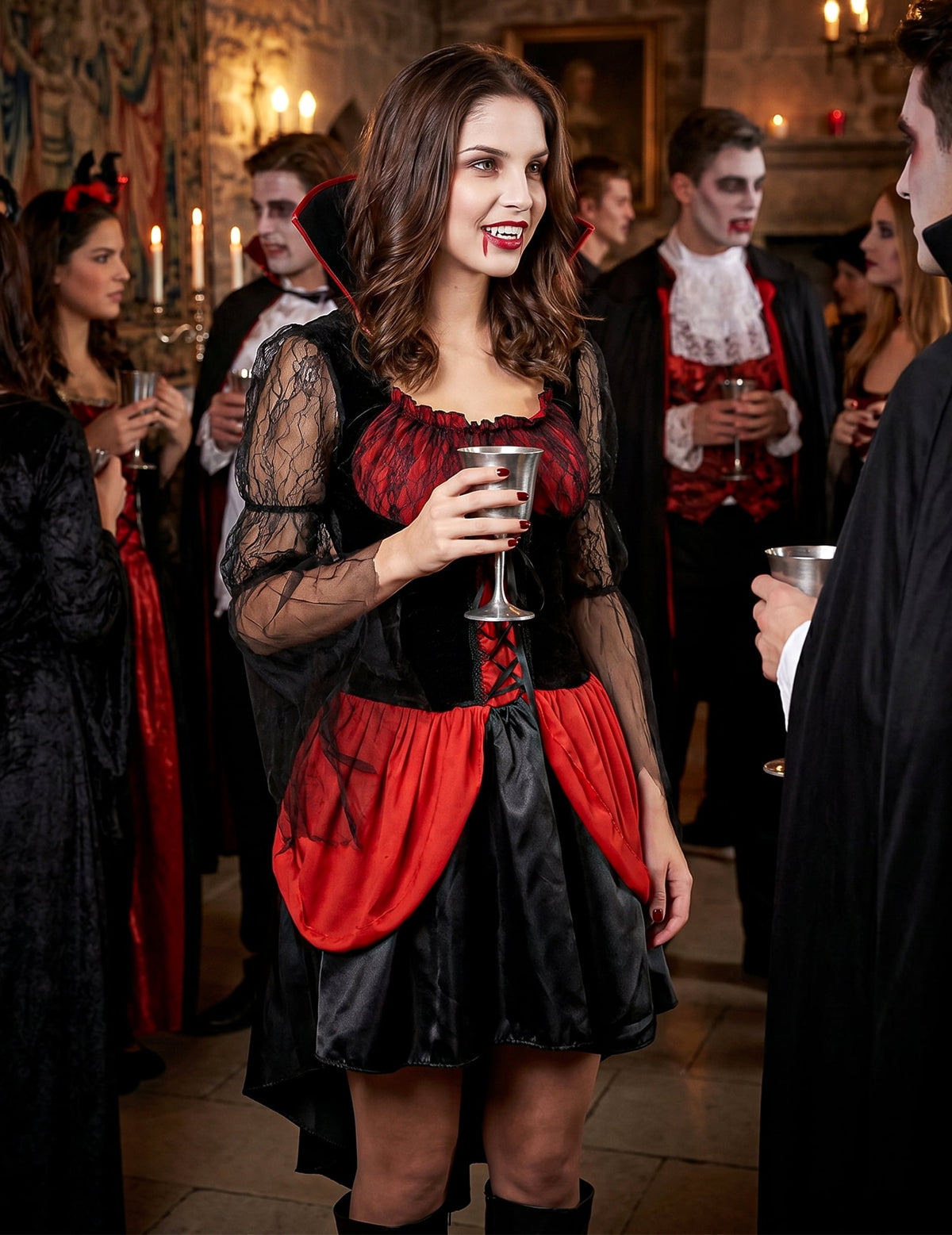 Sexy Red Vampire deghizare