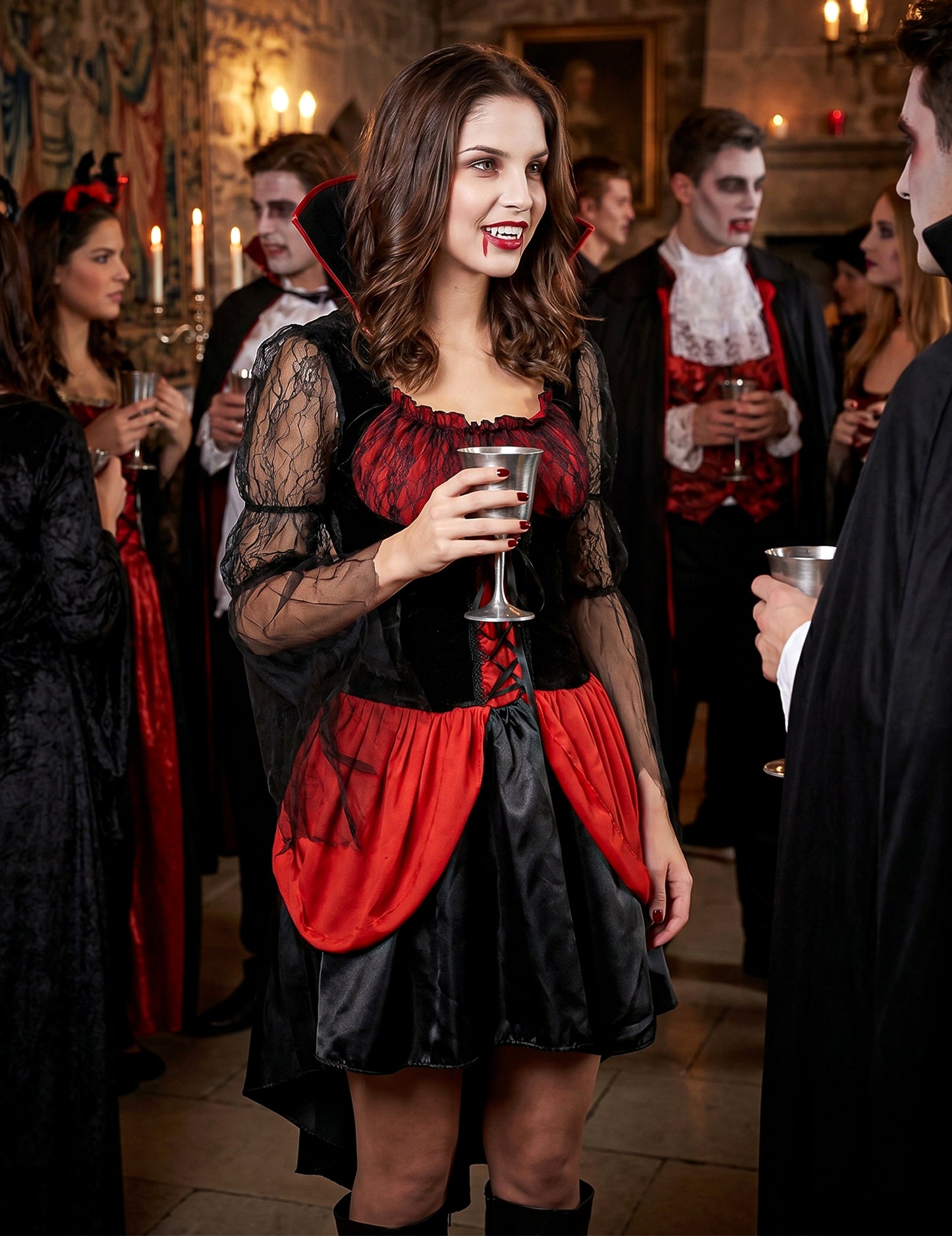Sexy Red Vampire deghizare
