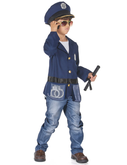 Costum cu accesorii ale poliției pentru copii