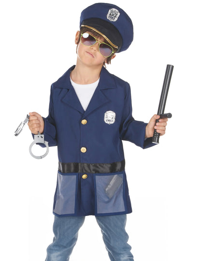 Costum cu accesorii ale poliției pentru copii
