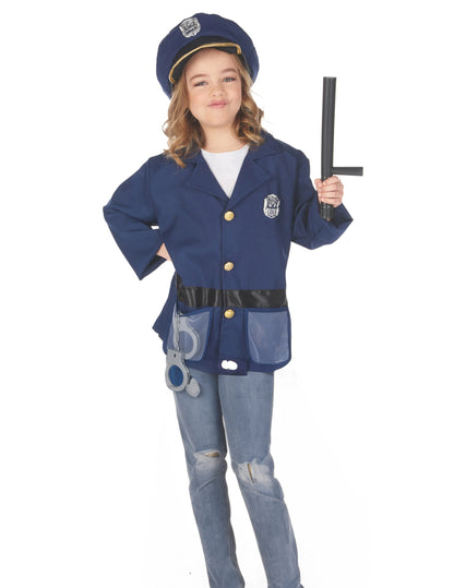 Costum cu accesorii ale poliției pentru copii