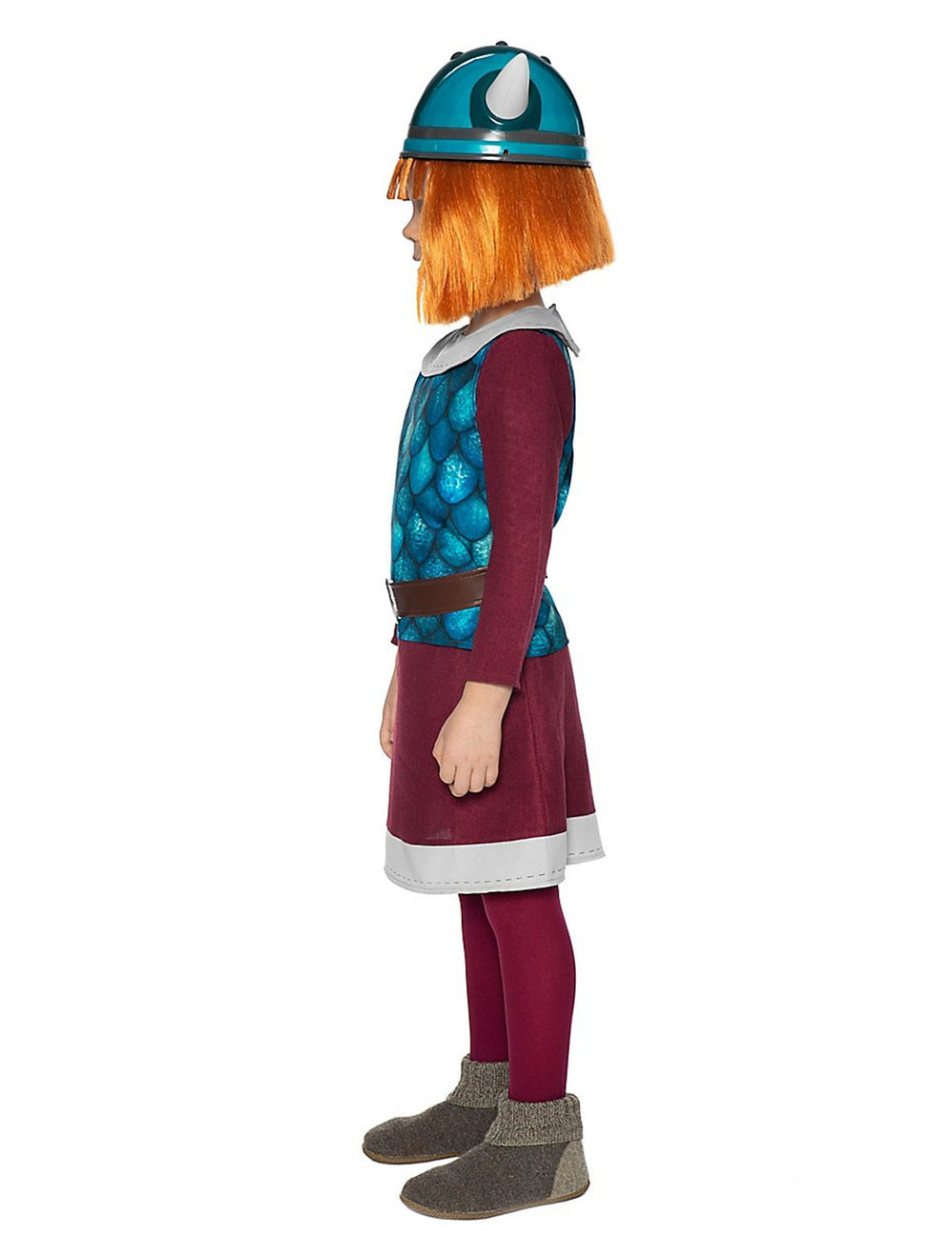 Vue de profil du déguisement Vic le Viking™ pour enfant