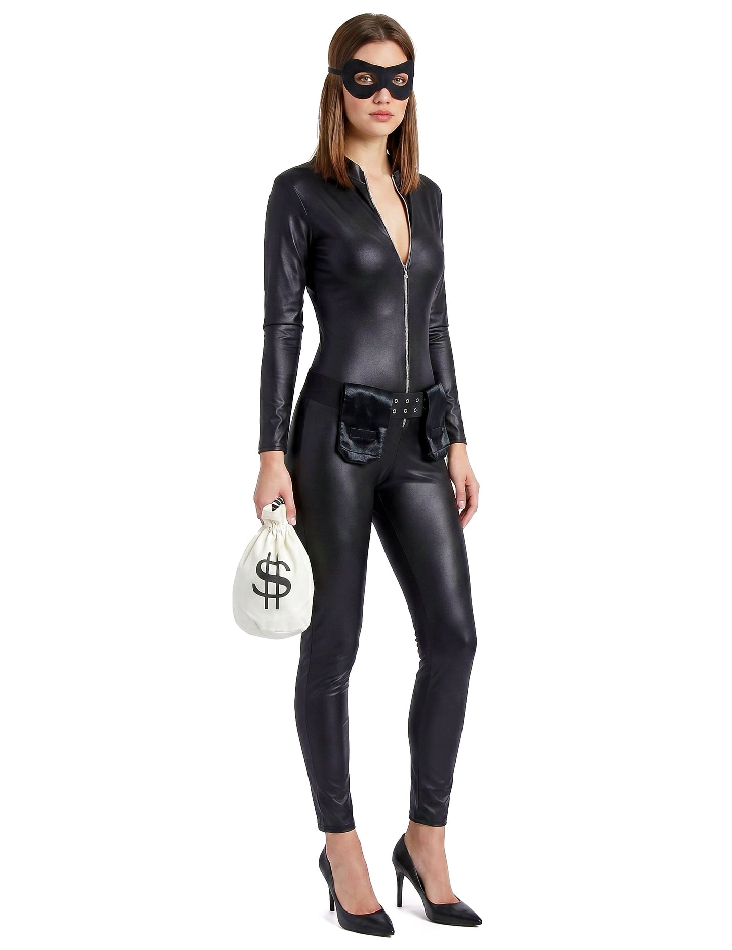 Déguisement voleuse masquée sexy femme
