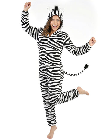 Costum zebră pentru femei