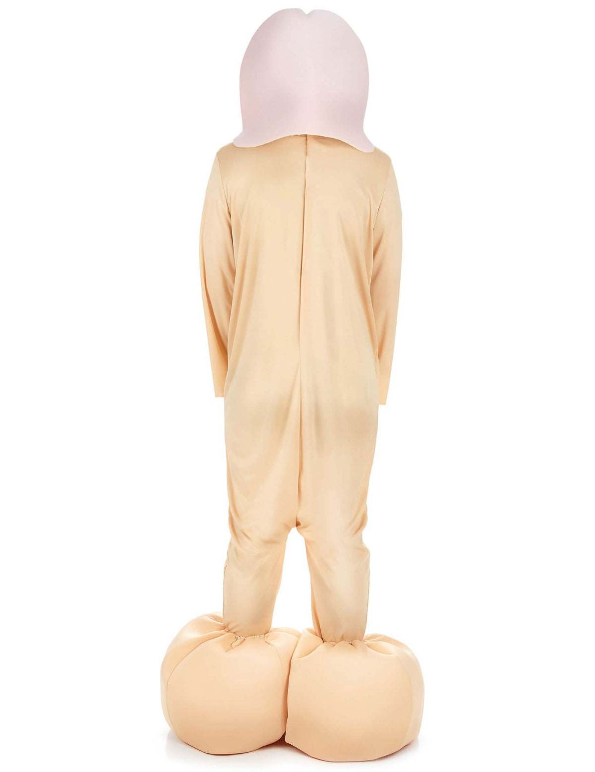 Vedere din spate a costumului zizi pentru adult