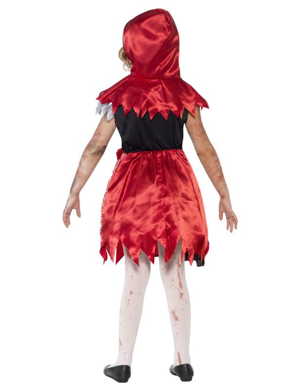 Vedere din spate a costumului de zombie pentru fetițe