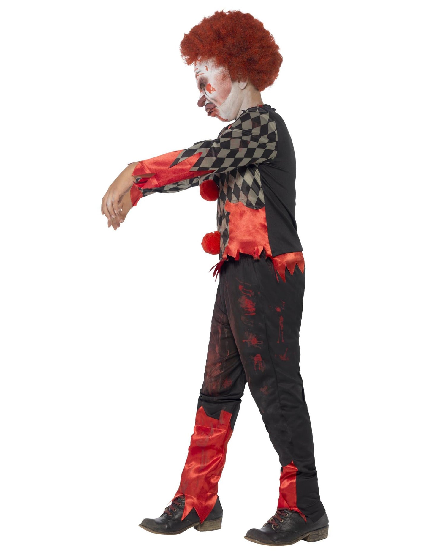 Costum de zombie pentru clovni de Halloween