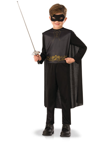 Costum clasic de Zorro™ pentru băieți