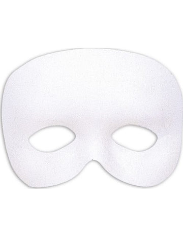 Adult alb-jumătate de masque